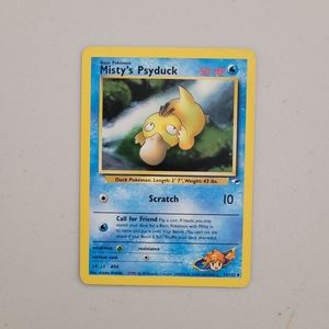 Classic Misty's Psyduck Gym Heroes 54/132 Common Pokemon Card